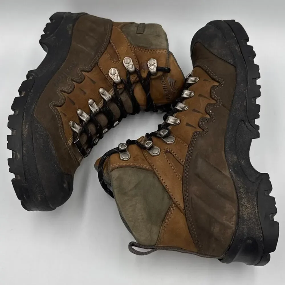 Vintage Montrail Torre Gore-Tex Hiking Boots Womens 7.5 Genuine Leather Y2K Era